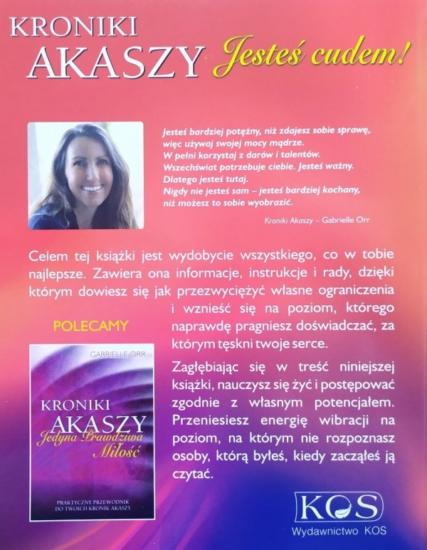 Gabrielle Orr Kroniki Akaszy. Jesteś cudem!