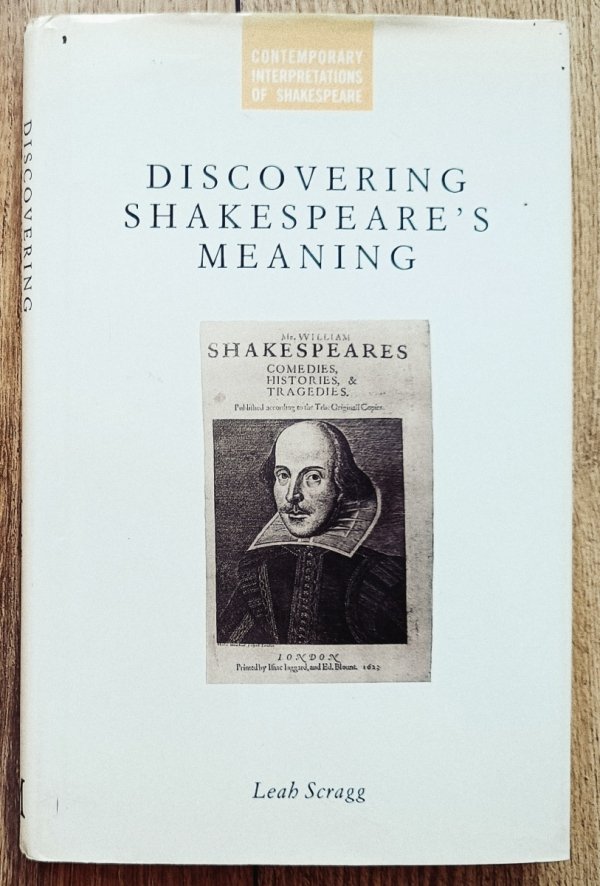 Leah Scragg Discovering Shakespeare's Meaning