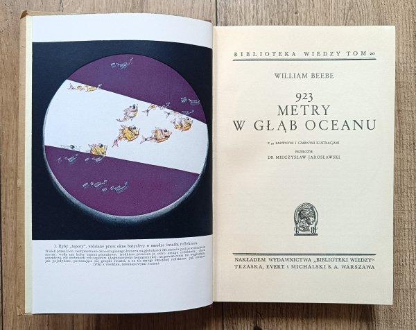 William Beebe 923 metry w głąb oceanu