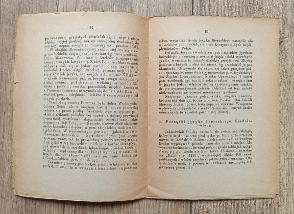 Kazimierz Nitsch O języku polskim: obszar, narzecza, pokrewieństwo, dzieje, opracowania / 1921