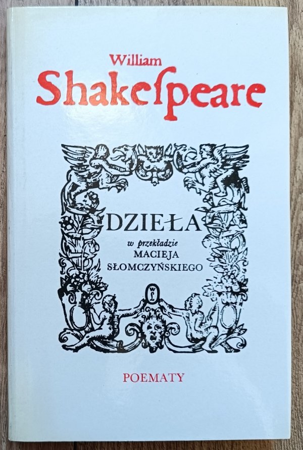 William Shakespeare Poematy