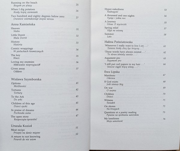 Ariadne's Thread. Polish Women Poets