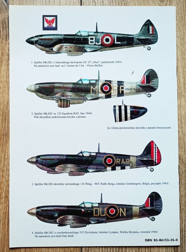 Supermarine Spitfire MK VIII IX XVI