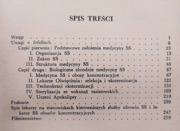 Yves Ternon, Socrate Helman Historia medycyny SS, czyli mit rasizmu biologicznego