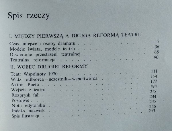 Kazimierz Braun • Druga reforma teatru 