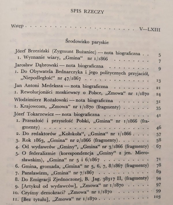 Radykalni demokraci Polscy. Wybór pism i dokumentów 1863-1875