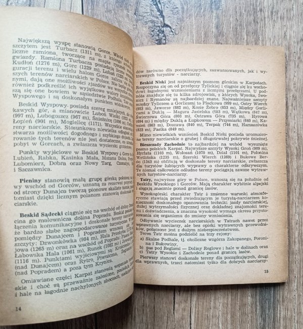 Poradnik turysty narciarza / 1953