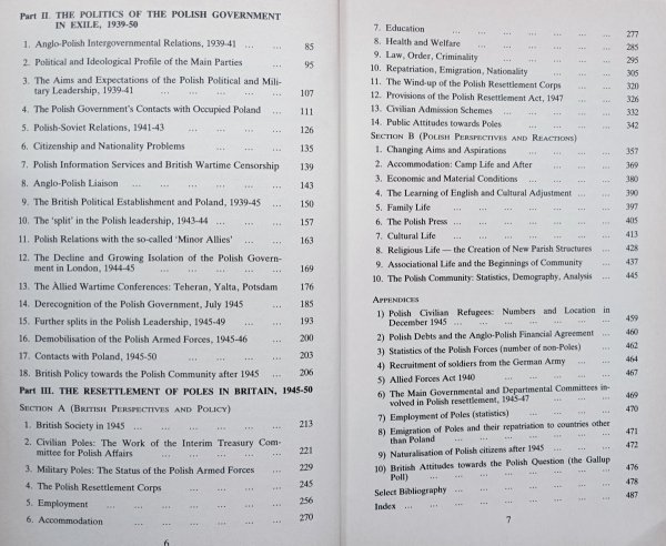 The Formation of the Polish Community in Great Britain 1939-50