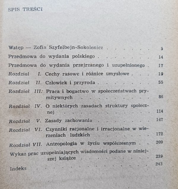 Raymond Firth Społeczności ludzkie