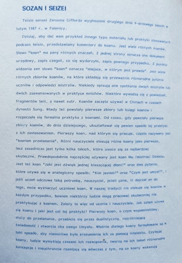 Droga Zen numer podwójny 2-3/1988