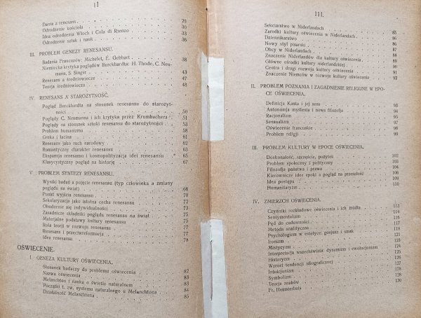 Zygmunt Łempicki Renesans, oświecenie, romantyzm / 1923