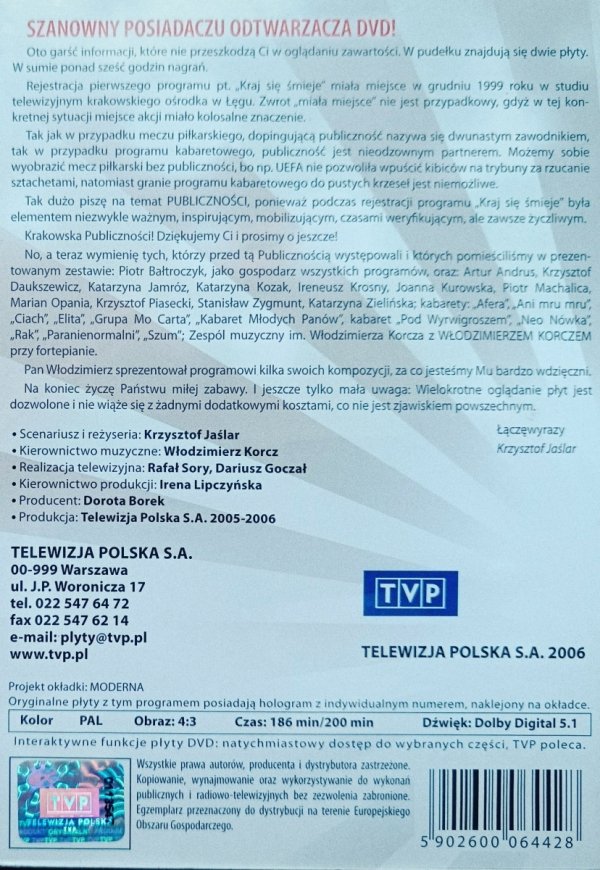 Kraj się śmieje 2DVD