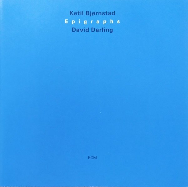 Ketil Bjornstad, David Darling Epigraphs CD