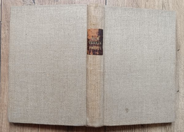 Antoni Gustaw Bem Teoria poezji polskiej z przykładami w zarysie popularnym analityczno-dziejowym / 1899