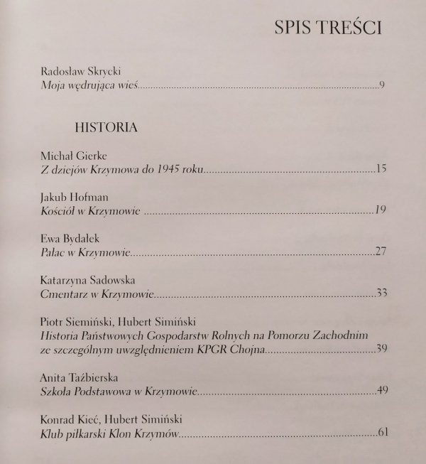 Wokół PGR-u. Krzymów i jego mieszkańcy