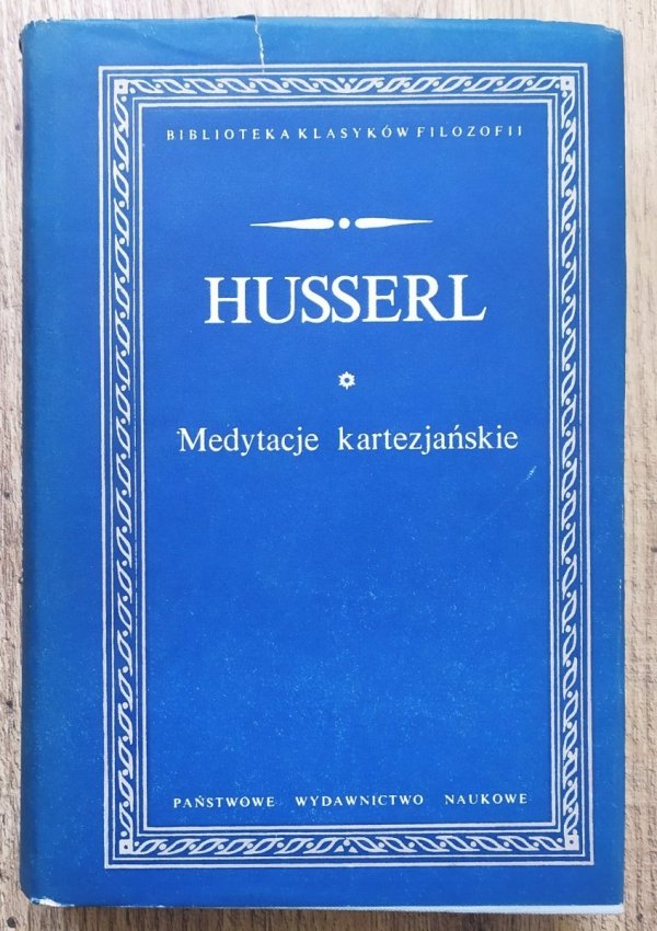 Husserl Medytacje kartezjańskie