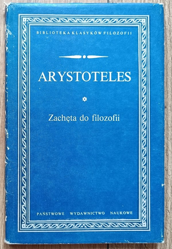 Arystoteles Zachęta do filozofii / BKF