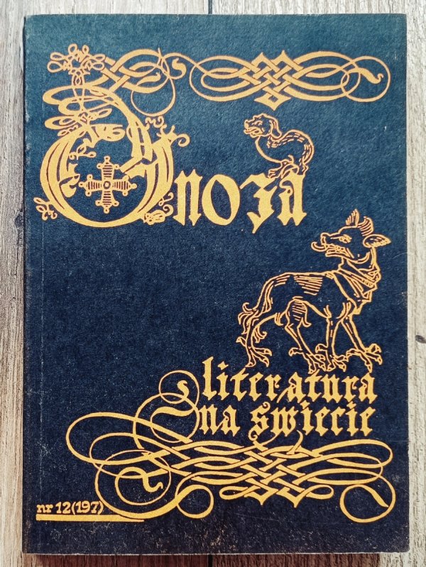 Literatura na świecie 12/1987 Gnoza