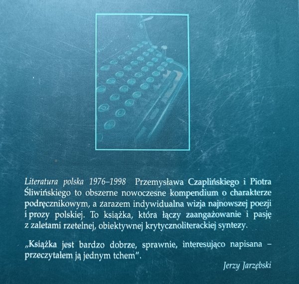 Literatura polska 1976-1998: przewodnik po prozie i poezji