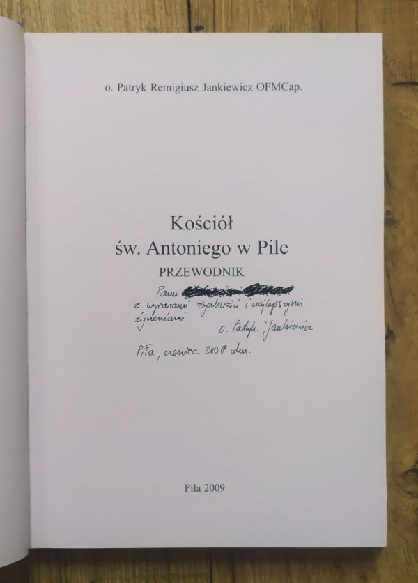 Kościół św. Antoniego w Pile. Przewodnik