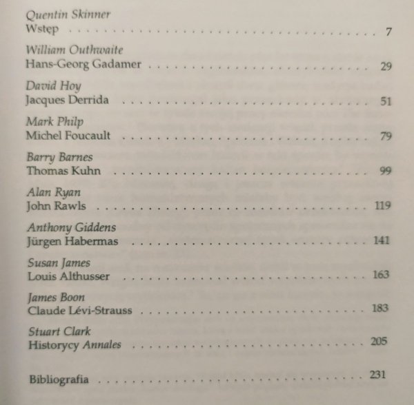red. Quentin Skinner Powrót wielkiej teorii w naukach humanistycznych