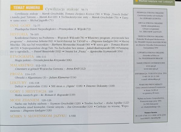 Tatry TPN nr 2 (28) 2009