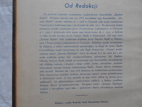 Zaranie Śląskie 1945 - 1946