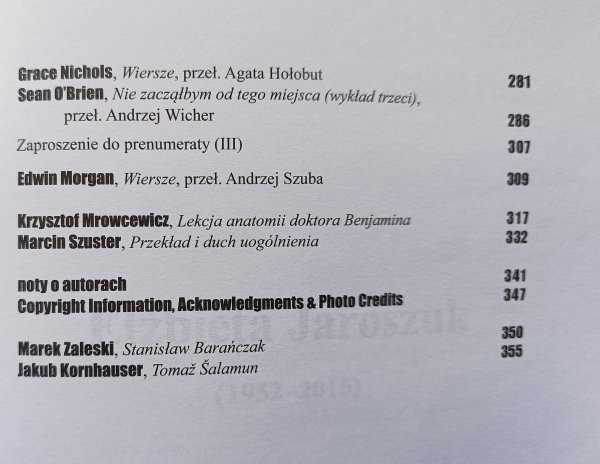 Literatura na Świecie 1-2/2015