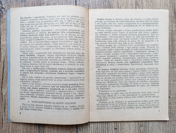 Droga rozwoju wsi polskiej do socjalizmu. Materiały szkoleniowe dla zespołów samokształceniowych