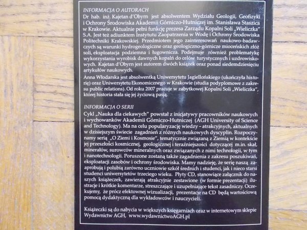 Kajetan d'Obyrn, Anna Włodarska • Kopalnia Soli 'Wieliczka' od dziś do miocenu