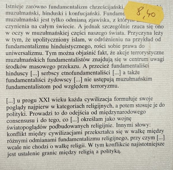 Bassam Tibi Fundamentalizm religijny