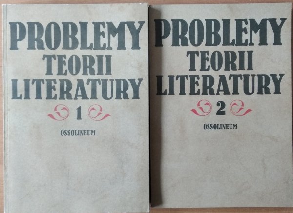 Henryk Markiewicz • Problemy teorii literatury [komplet] [Ingarden, Janion, Głowiński]