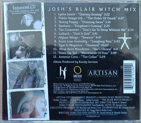 The Blair Witch Project (Josh's Blair Witch Mix) CD