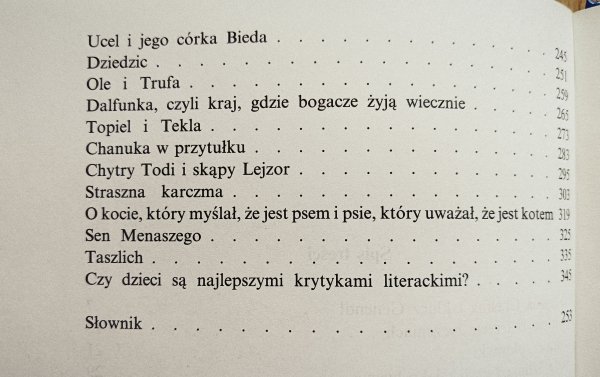 Isaac Bashevis Singer Opowiadania