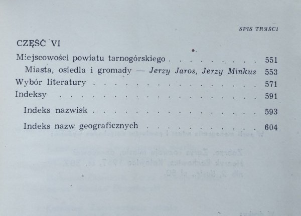 Rechowicz Henryk • Tarnowskie Góry. Zarys rozwoju powiatu