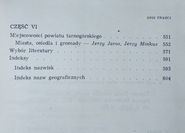 Rechowicz Henryk • Tarnowskie Góry. Zarys rozwoju powiatu
