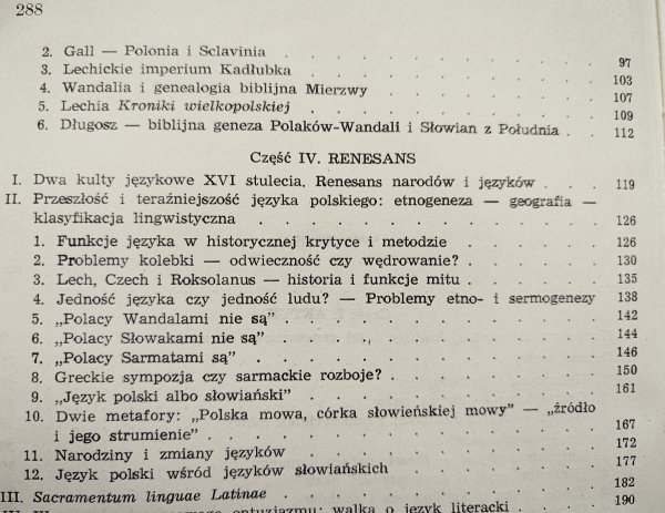 Język - naród - kultura. Antecedencje i motywy renesansowej myśli o języku