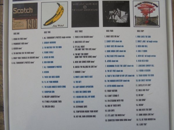 The Velvet Underground • The Velvet Underground &amp; Nico • 5cd BOX