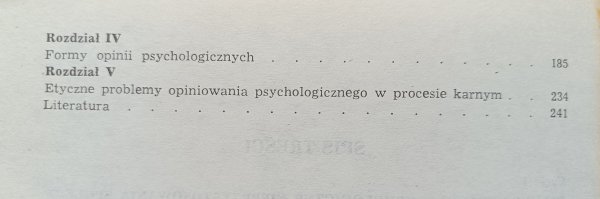 Diagnozowanie psychologiczne w kryminologii. Przewodnik metodyczny