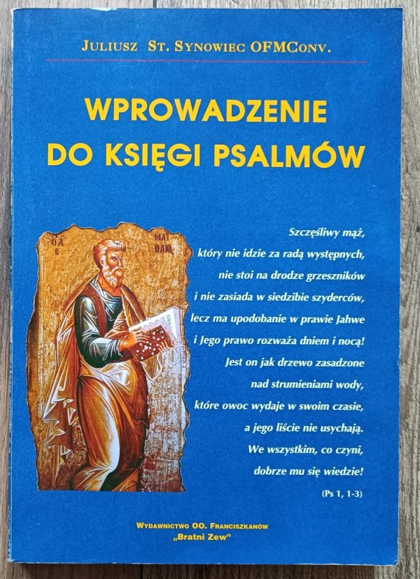 Juliusz St. Synowiec OFM Wprowadzenie do Księgi Psalmów