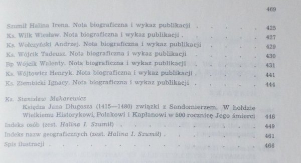Studia sandomierskie • Tom I. 1980