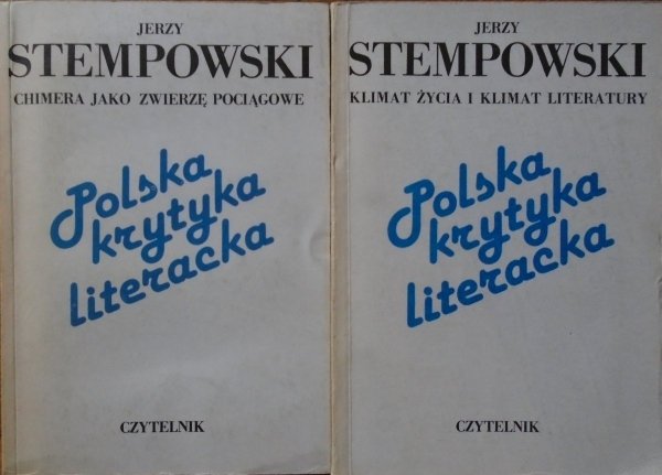 Jerzy Stempowski • Polska krytyka literacka [komplet]