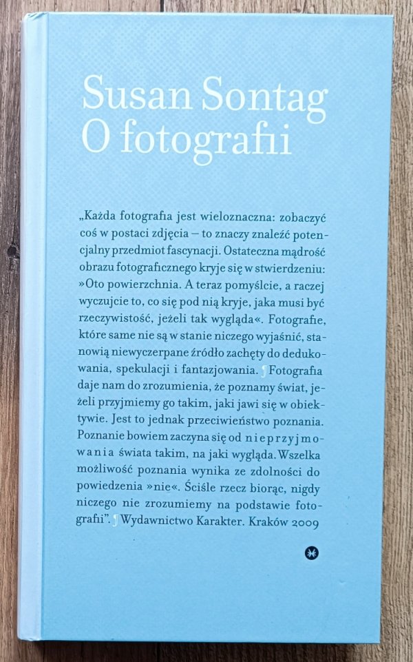Susan Sontag O fotografii