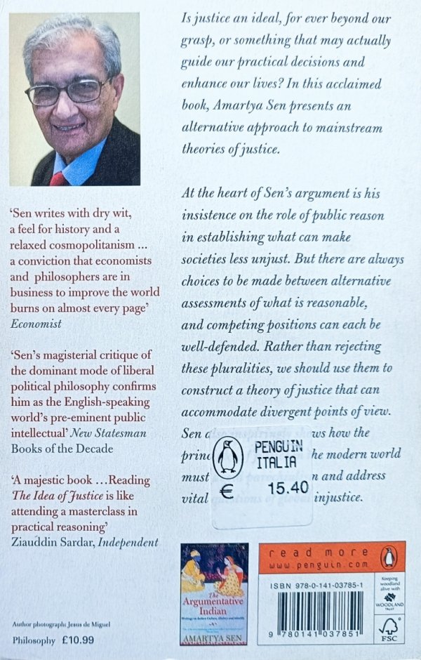Amartya Sen The Idea of Justice