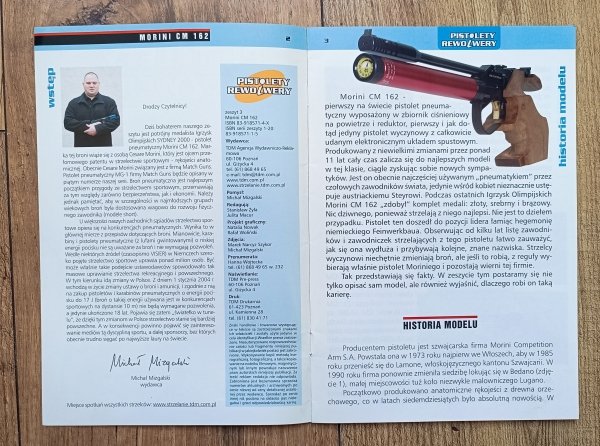 Pistolety i rewolwery zeszyt 3 / Morini CM 162