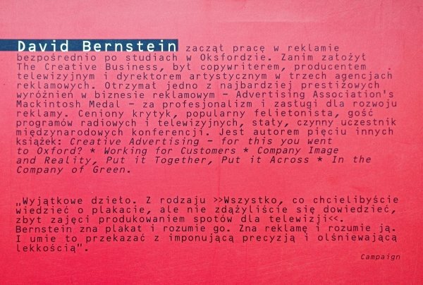 David Bernstein Billboard! Reklama otwartej przestrzeni