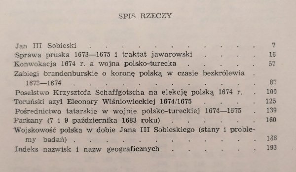 Janusz Woliński Z dziejów wojny i polityki w dobie Jana Sobieskiego