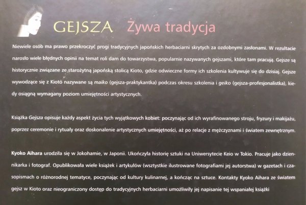 Kyoko Aihara Gejsza. Żywa tradycja