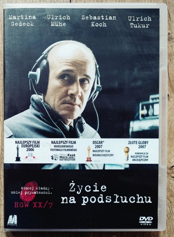 Florian Henckel von Donnersmarck Życie na podsłuchu DVD