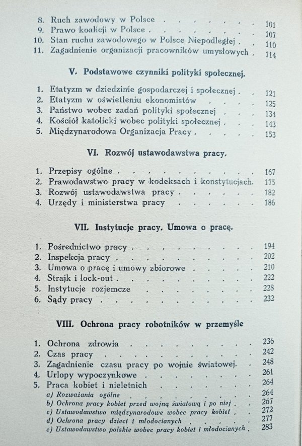 Zofia Daszyńska-Golińska Polityka społeczna (economie sociale)